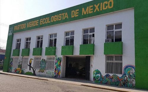 Sede del Partido Verde en Aguascalientes